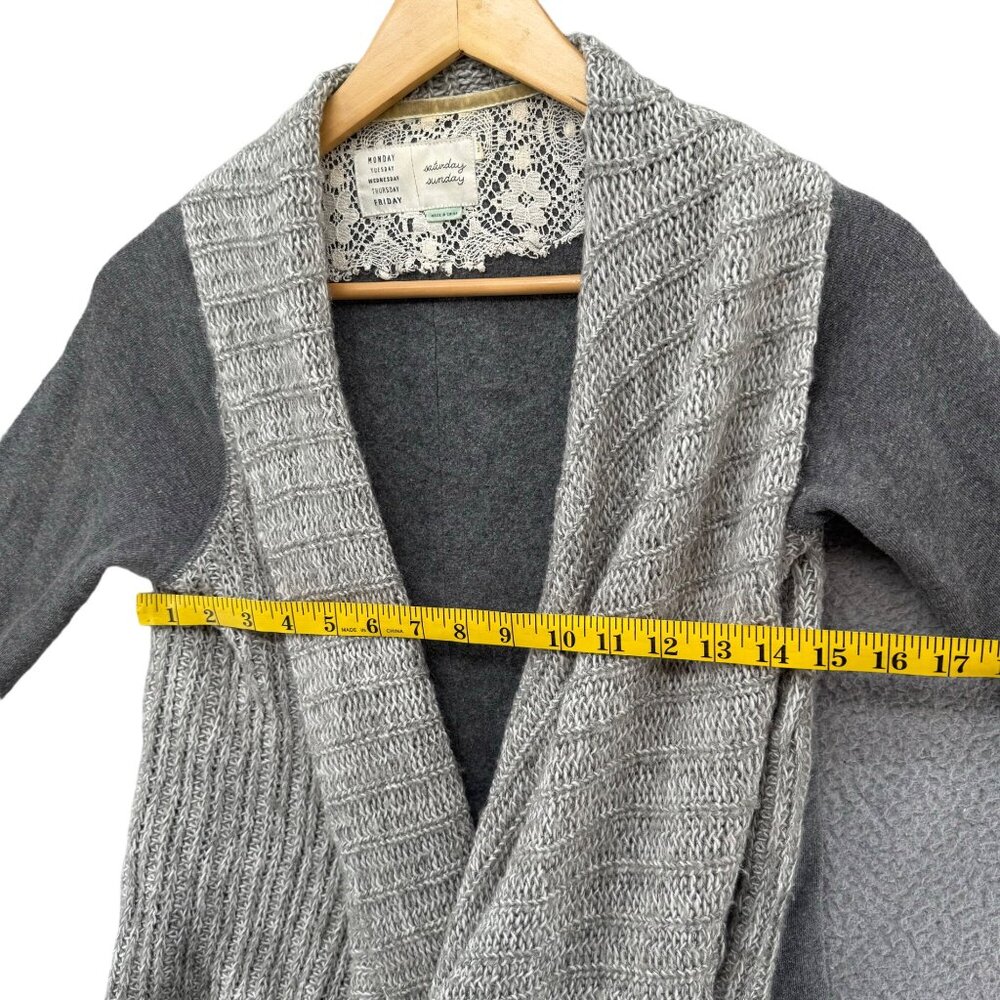 Anthropologie Saturday Sunday Open Front Cardigan… - image 8